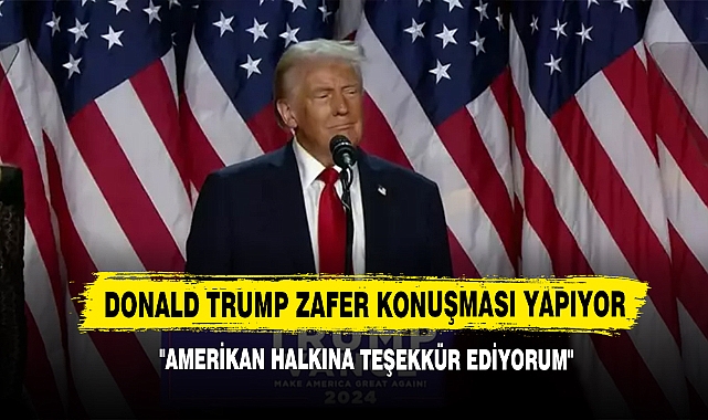 Donald Trump Zafer Konuşması Yapıyor