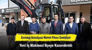 Emirdağ Belediyesi Hizmet Filosu Genişliyor: Yeni İş Makinesi İlçeye Kazandırıldı
