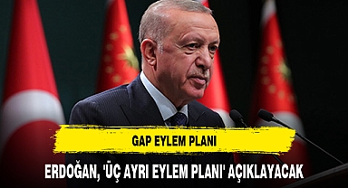 ERDOĞAN, 'ÜÇ AYRI EYLEM PLANI' AÇIKLAYACAK