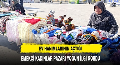 Ev Hanımlarının Açtığı Emekçi Kadınlar Pazarı Yoğun İlgi Gördü