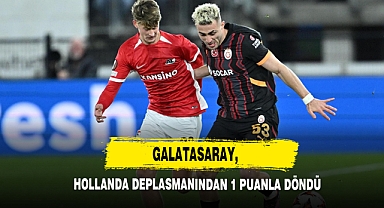 Galatasaray, Hollanda Deplasmanından 1 Puanla Döndü