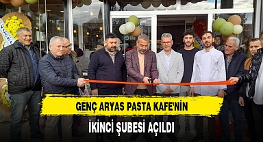 GENÇ ARYAS PASTA KAFE'NİN İKİNCİ ŞUBESİ AÇILDI