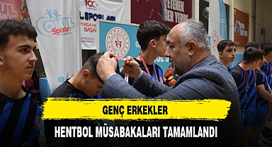 GENÇ ERKEKLER HENTBOL MÜSABAKALARI TAMAMLANDI