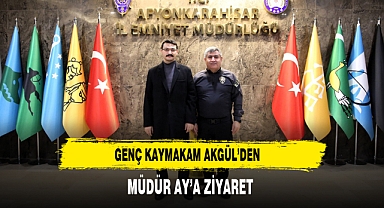 Genç Kaymakam Akgül’den Müdür Ay’a Ziyaret