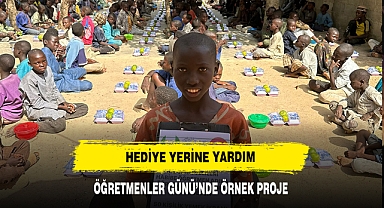 HEDİYE YERİNE YARDIM! ÖĞRETMENLER GÜNÜ’NDE ÖRNEK PROJE