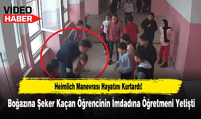 Heimlich Manevrası Hayatını Kurtardı!