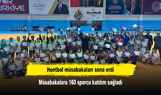 Hentbol müsabakaları sona erdi