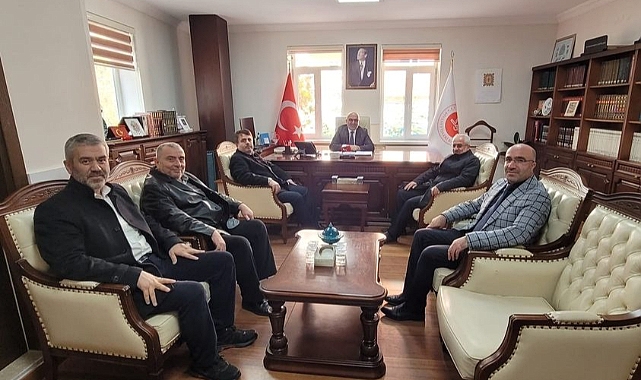 İl Müftüsü İmamoğlu Misafirlerini Ağırladı