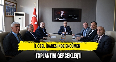 İl Özel İdaresi’nde Encümen Toplantısı Gerçekleşti
