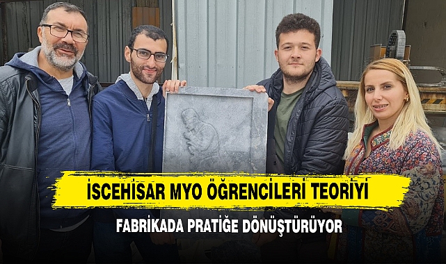 İscehisar MYO Öğrencileri Teoriyi Fabrikada Pratiğe Dönüştürüyor
