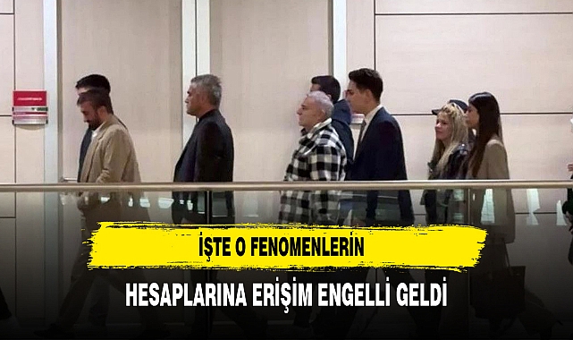 İşte O Fenomenlerin Hesaplarına Erişim Engelli Geldi