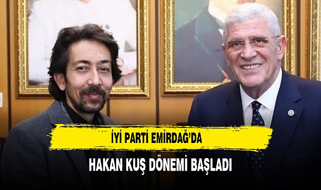 İYİ Parti Emirdağ’da Hakan Kuş Dönemi Başladı