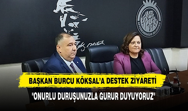 İYİ Parti Teşkilatından Başkan Köksal’a Destek Ziyareti