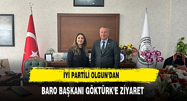İYİ Partili Olgun’dan Baro Başkanı Göktürk’e Ziyaret