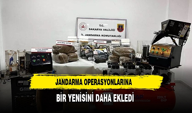 Jandarma Operasyonlarına Bir Yenisini Daha Ekledi