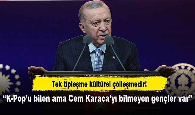 "K-Pop'u bilen ama Cem Karaca'yı bilmeyen gençler var"