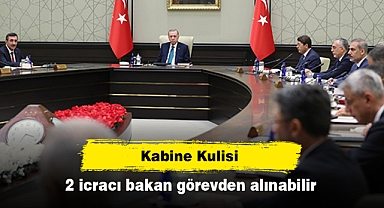 Kabine kulisi: 2 icracı bakan görevden alınabilir!