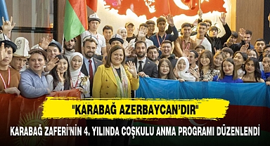 KARABAĞ ZAFERİ'NİN 4. YILINDA COŞKULU ANMA PROGRAMI DÜZENLENDİ