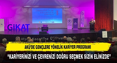 “Kariyerinizi ve Çevrenizi Doğru Seçmek Sizin Elinizde”