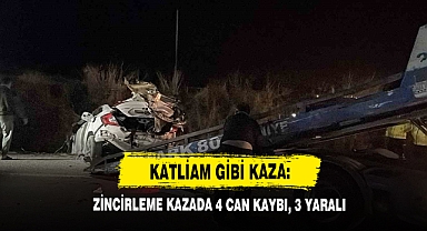 Katliam Gibi Kaza: Zincirleme Kazada 4 Can Kaybı, 3 Yaralı