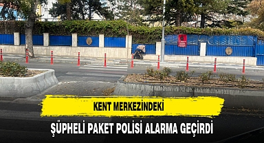 Kent Merkezindeki Şüpheli Paket Alarmı Polisi Alarma Geçirdi