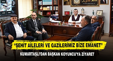 Kumartaşlı’dan Başkan Koyuncu'ya Ziyaret 