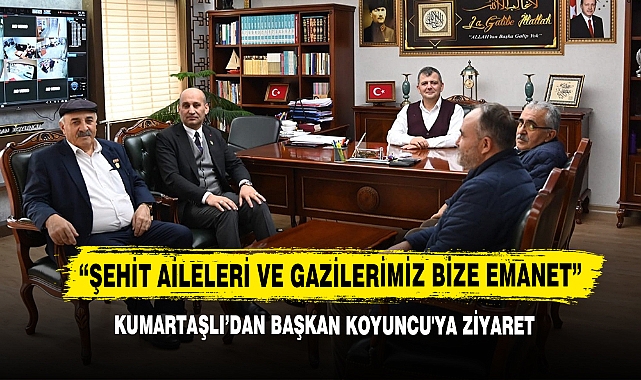 Kumartaşlı’dan Başkan Koyuncu'ya Ziyaret 