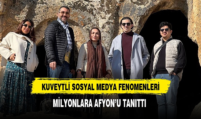 KUVEYTLİ SOSYAL MEDYA FENOMENLERİ, MİLYONLARA AFYON'U TANITTI