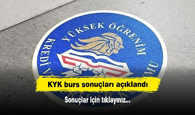 KYK burs sonuçları açıklandı!  Sonuçlar için tıklayınız…