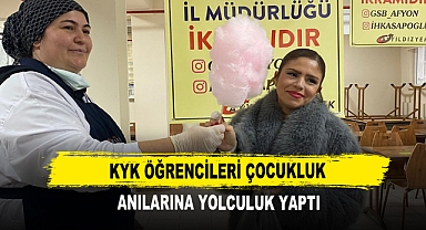 KYK Öğrencileri Çocukluk Anılarına Yolculuk Yaptı