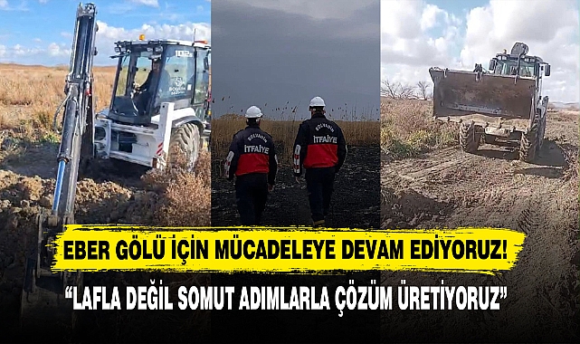 “LAFLA DEĞİL SOMUT ADIMLARLA ÇÖZÜM ÜRETİYORUZ”