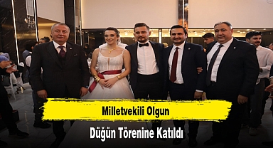Milletvekili Olgun Düğün Törenine Katıldı