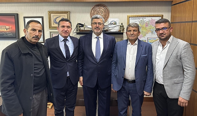 MİLLETVEKİLİ ÖZKAYA KONUKLARINI KABUL ETTİ