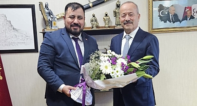 MİLLETVEKİLİ TAYTAK, AFYONSPOR BAŞKANI AKKUŞ VE YÖNETİMİNİ AĞIRLADI