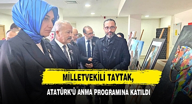 Milletvekili Taytak, Atatürk Anma Programına Katıldı