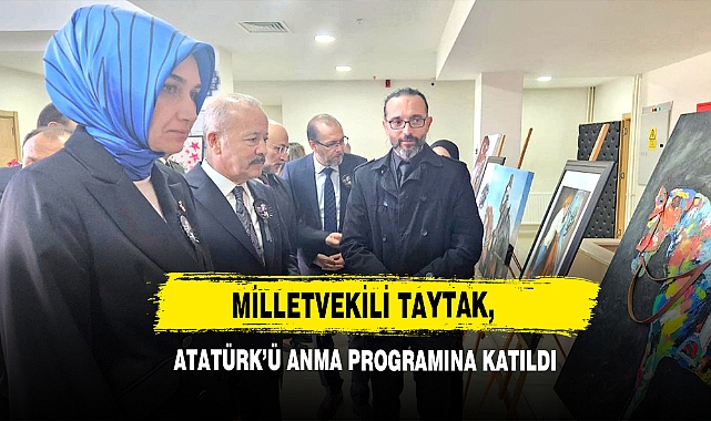 Milletvekili Taytak, Atatürk Anma Programına Katıldı
