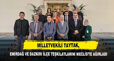 Milletvekili Taytak, Emirdağ Ve Dazkırı İlçe Teşkilatlarını Meclis'te Ağırladı