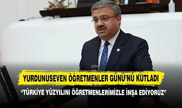 Milletvekili Yurdunuseven Öğretmenler Günü’nü Kutladı