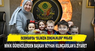 Minik Öğrencilerden Başkan Seyhan Kılınçarslan’a Ziyaret