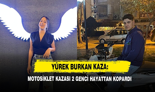 Motosiklet Kazası 2 Genci Hayattan Kopardı