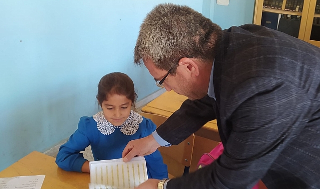 Müdür Koyuncu, Çepni İlkokulunu Ziyaret Etti