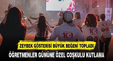 ÖĞRETMENLER GÜNÜNE ÖZEL COŞKULU KUTLAMA