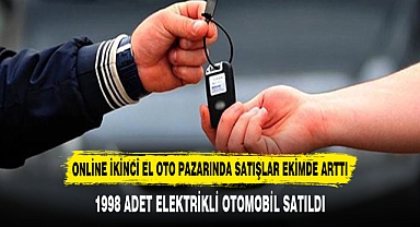 ONLİNE İKİNCİ EL OTO PAZARINDA SATIŞLAR EKİMDE ARTTI