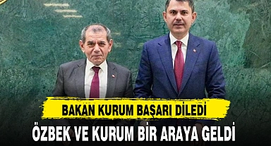 ÖZBEK VE KURUM BİR ARAYA GELDİ
