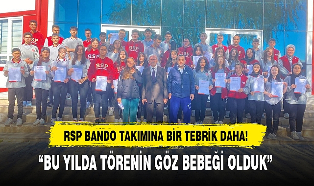 RSP BANDO TAKIMINA BİR TEBRİK DAHA!