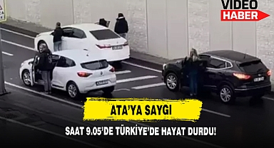 Saat 9.05'de Türkiye'de Hayat Durdu!