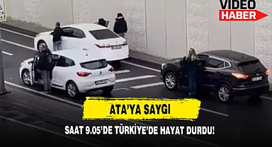 Saat 9.05'de Türkiye'de Hayat Durdu!