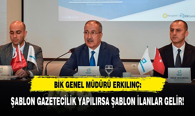 ŞABLON GAZETECİLİK YAPILIRSA ŞABLON İLANLAR GELİR!