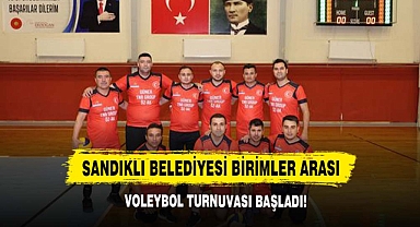 Sandıklı Belediyesi Birimler Arası Voleybol Turnuvası Başladı!