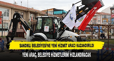 Sandıklı Belediyesi’ne Yeni Hizmet Aracı Kazandırıldı